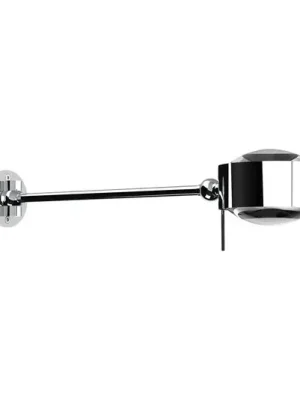 Puk Maxx Hotel LED, 30 cm, čirá skla, chrom Ověřený