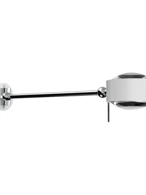 Top Prodej Puk Maxx Hotel LED, 30 cm, čirá skla, matná bílá