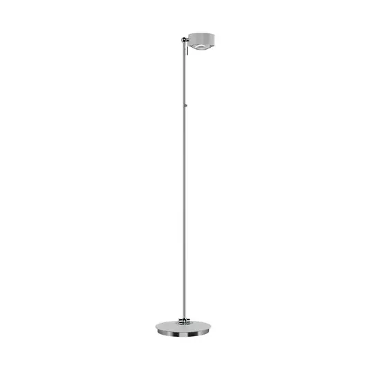 Puk Maxx Floor Mini LED matný/čirý, bílý matný/chromový Levný