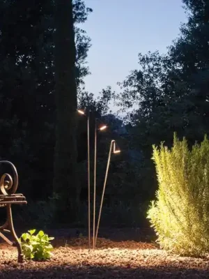 Koupit Online Venkovní stojací LED svítidlo Brisa, 1žárovkové, hnědé