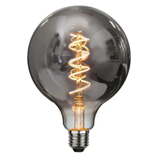 LED žárovka globe E27 2W G125 Decoled Spiral Smoke Akční Cena