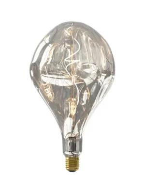 Omezená Nabídka Calex Organic Evo LED lampa E27 6W dim silver