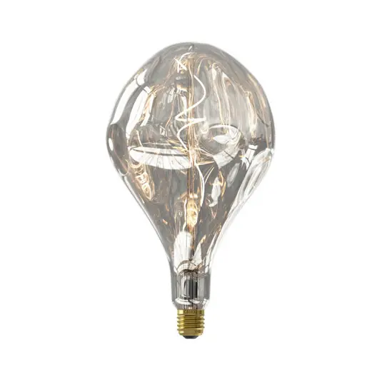 Omezená Nabídka Calex Organic Evo LED lampa E27 6W dim silver