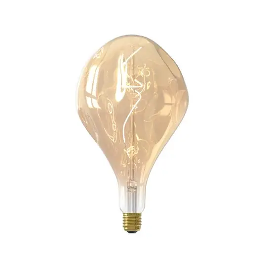 Calex LED žárovka Organic Evo, E27, 6 W, zlatá, stmívatelné Must-Have