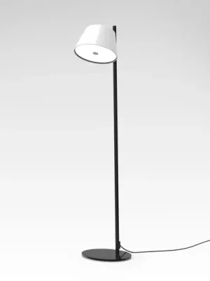 Levný MARSET Tam Tam stojací lampa, 1 zdroj, matná, bílá