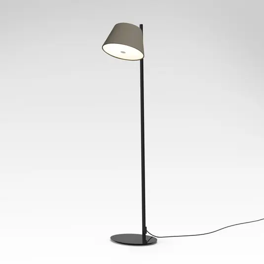 Výprodej MARSET Tam Tam stojací lampa, 1 zdroj matná hnědá