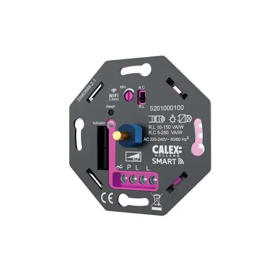Stmívač Calex Smart LED, zapuštěná montáž Výprodej