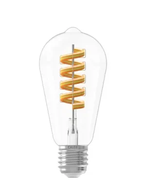 Vrácení Zdarma Calex Smart Rustic E27 ST64 LED 4,9W vlákno RGBW