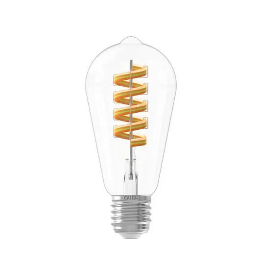 Vrácení Zdarma Calex Smart Rustic E27 ST64 LED 4,9W vlákno RGBW