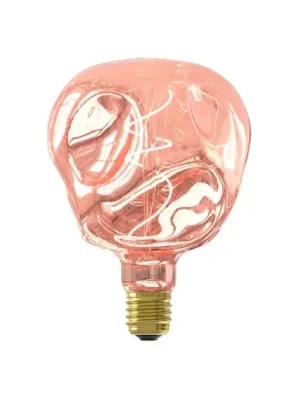 Rychlé Dodání Calex XXL Organic Neo LED E27 4W G125 dim růžová