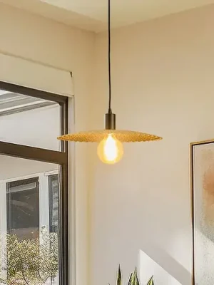 Finální Výprodej Závěsné světlo Piattino, černá/zlatá, Ø 28 cm