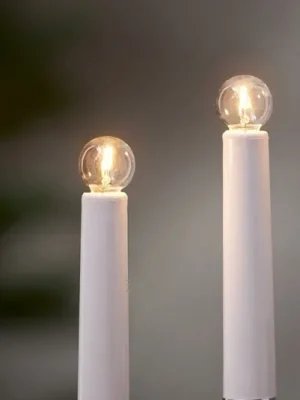 LED žárovka filament E10 3W stmívatelné, sada 3 ks, 55 V Novinka