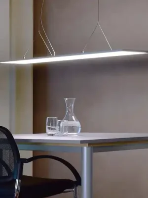 LED závěsné světlo 3422 hranaté, dip-switch hliník Oblíbený