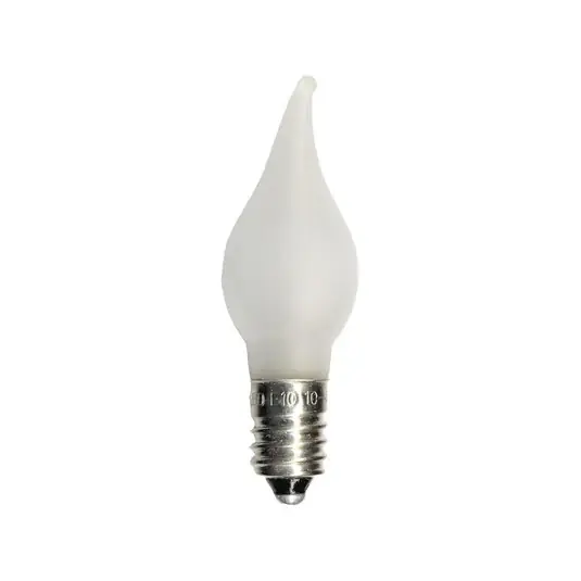 LED náhradní žárovka E10 0,2W 10-55V 3 větruodolná Must-Have