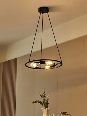 Odeslání Ihned Závěsné svítidlo Lucande Linnard z oceli, 3 světla