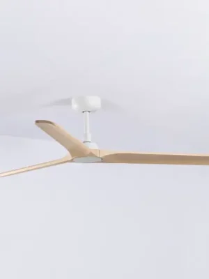 Akce Stropní ventilátor Heywood M, DC bílá/světlé dřevo