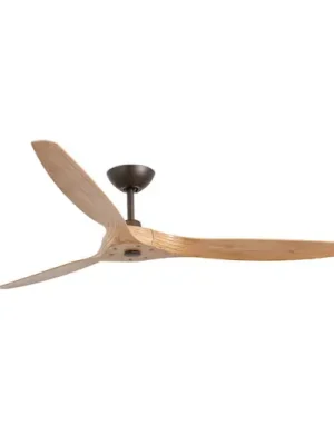 Nová Kolekce Stropní ventilátor Morea L, DC, 3 lopatky světle hnědé