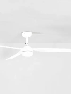 LED stropní ventilátor Punt M, bílý, DC, tichý, Ø 130 cm, CCT Poslední Šance