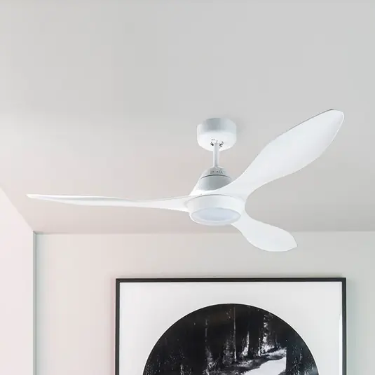 LED stropní ventilátor Polaris L, 3 lopatky, bílá Speciální Cena
