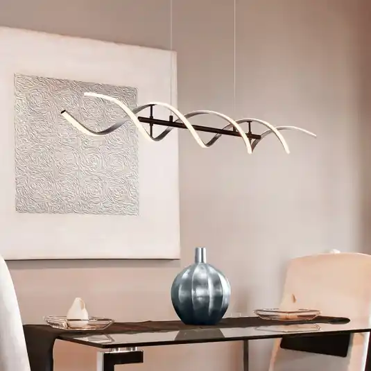 Nejprodávanější Závěsné LED světlo Sequence, stmívatelné, CCT, hliník