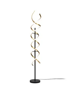 Expresní Doručení LED stojací lampa Sequence, stmívatelné, CCT, mosazná