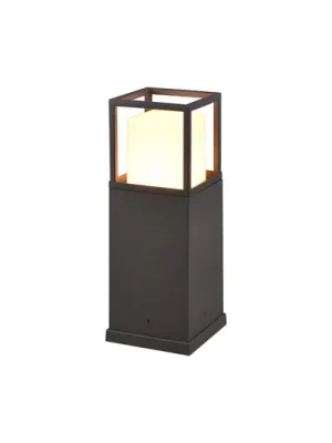 Zlevněný LED podlahová lampa Witham, výška 40 cm, antracitová, CCT, IP54
