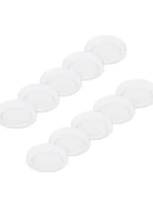 Stropní svítidlo Prios LED Edwina, bílé, 18 cm, sada 10 kusů Akční Nabídka