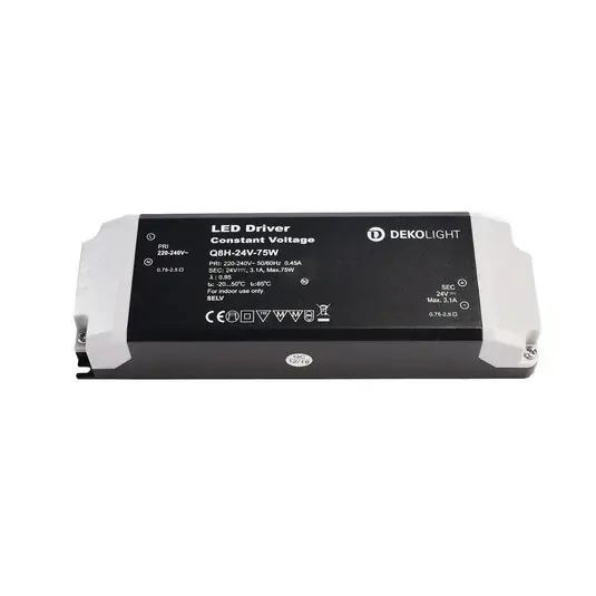 Oblíbený LED ovladač Basic, CV, Q8H-24-75W