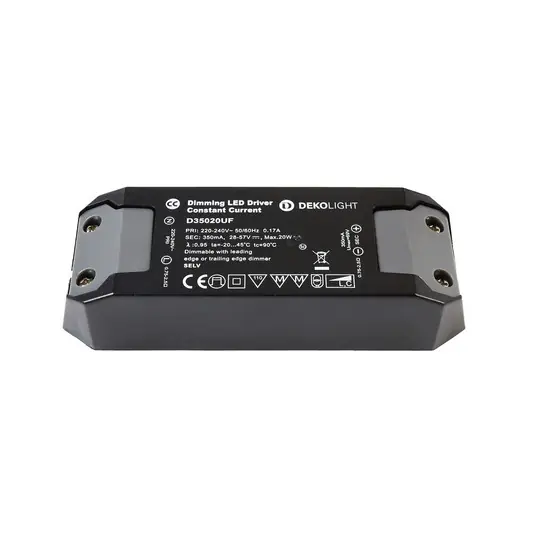 Koupit Online LED ovladač Basic, stmívatelné, CC, D35020UF/20W