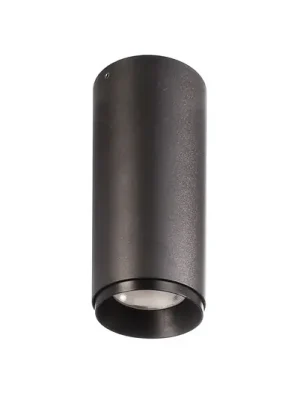 LED nástavný downlight Lucea 10 W černý Dokud Zásoby Vydrží