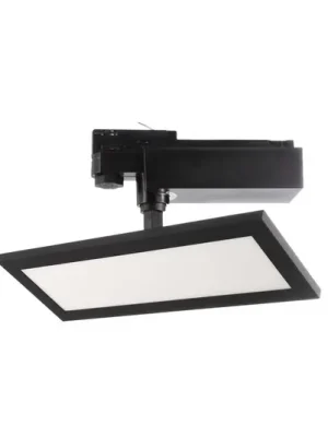 LED panel TRACK LIGHT, černý, 3 fáze, 3 000 K, zapnuto/vypnuto Oblíbený