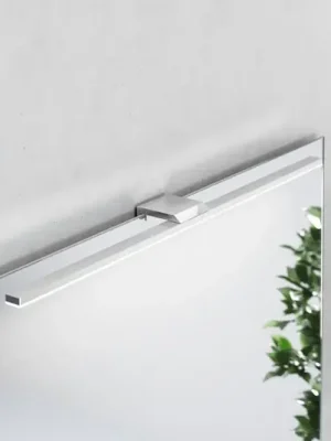 Zrcadlové světlo LED Triga IP44, chrom, 60 cm, 4 000 K Omezená Nabídka
