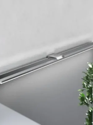 Zrcadlové světlo LED Triga IP44, chrom, 80 cm, 4 000 K Přímo Od Výrobce
