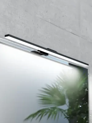 Zrcadlové světlo LED Triga IP44 černé 60 cm, 4 000 K Super Cena