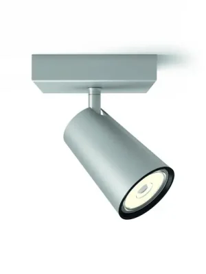 Sezónní Sleva Philips myLiving Paisley spot GU10 s jedním plamenem, hliník