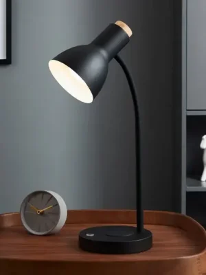 Cenově Výhodný EGLO Veradal-QI LED stolní lampa, dotykový stmívač