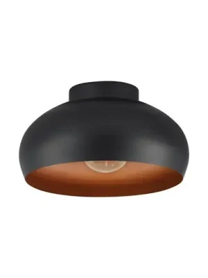 Vrácení Zdarma EGLO Mogano 2 stropní světlo, Ø28cm, černá/měď