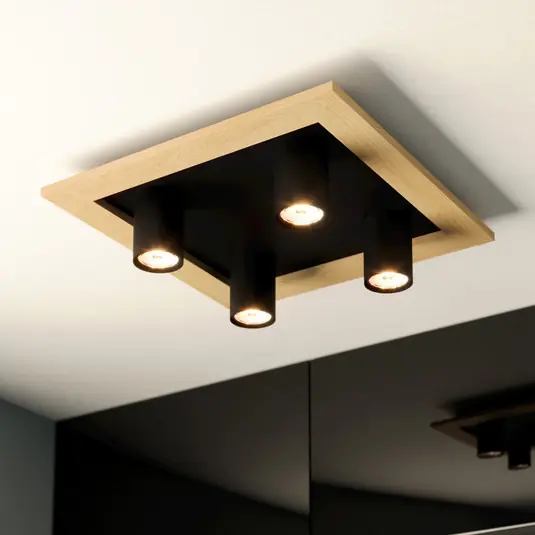EGLO Valcasotto 1 LED stropní světlo, 4 bodovky Expresní Doručení