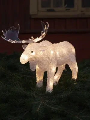 LED světelná figurka losa pro venkovní použití Baterie Omezená Nabídka