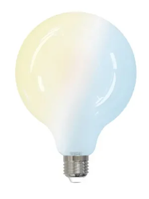 LUUMR Smart LED žárovka matná E27 G125 7W Tuya WLAN CCT Časově Omezené