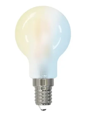 LUUMR Chytrá LED žárovka tvar kapky E14 4,2 W matná CCT Tuya WLAN Top Prodej
