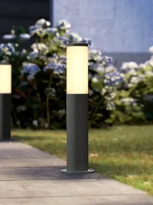 Philips Utrecht podlahová lampa E27 antracitová Zlevněný