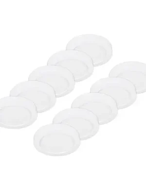Stropní svítidlo Prios LED Edwina, bílé, 23 cm, sada 10 kusů Aktuální