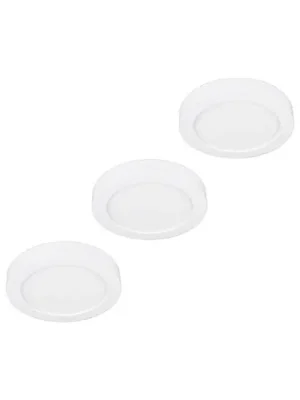 Omezená Nabídka Stropní svítidlo Prios LED Edwina, bílé, 23 cm, sada 3 kusů