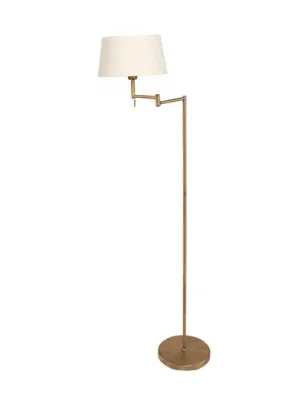 Stojací lampa Bella, otočná, bronzová Značkový