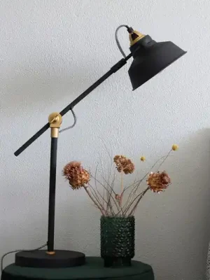 Stolní lampa Nové, nastavitelná, černá Aktuální