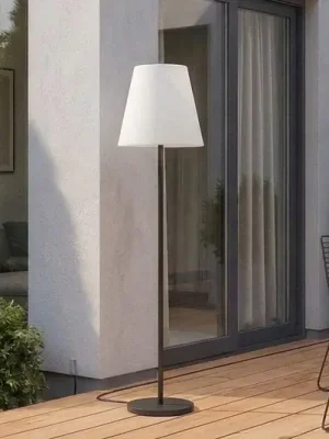 Terasové svítidlo Lucande Jaimy, černé, hliník, 150 cm Koupit Online