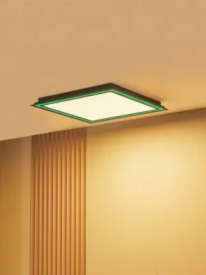 Stropní svítidlo Lucande LED Leicy, bílé, 64 cm, RGB, CCT Ověřený