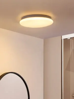 Akce LED stropní svítidlo Lindby Emeryn, Ø 28 cm, bílé, 3 000 K