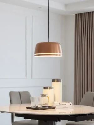 Závěsné svítidlo Lucande LED Faelinor, měď, hliník, Ø 35 cm Odeslání Ihned